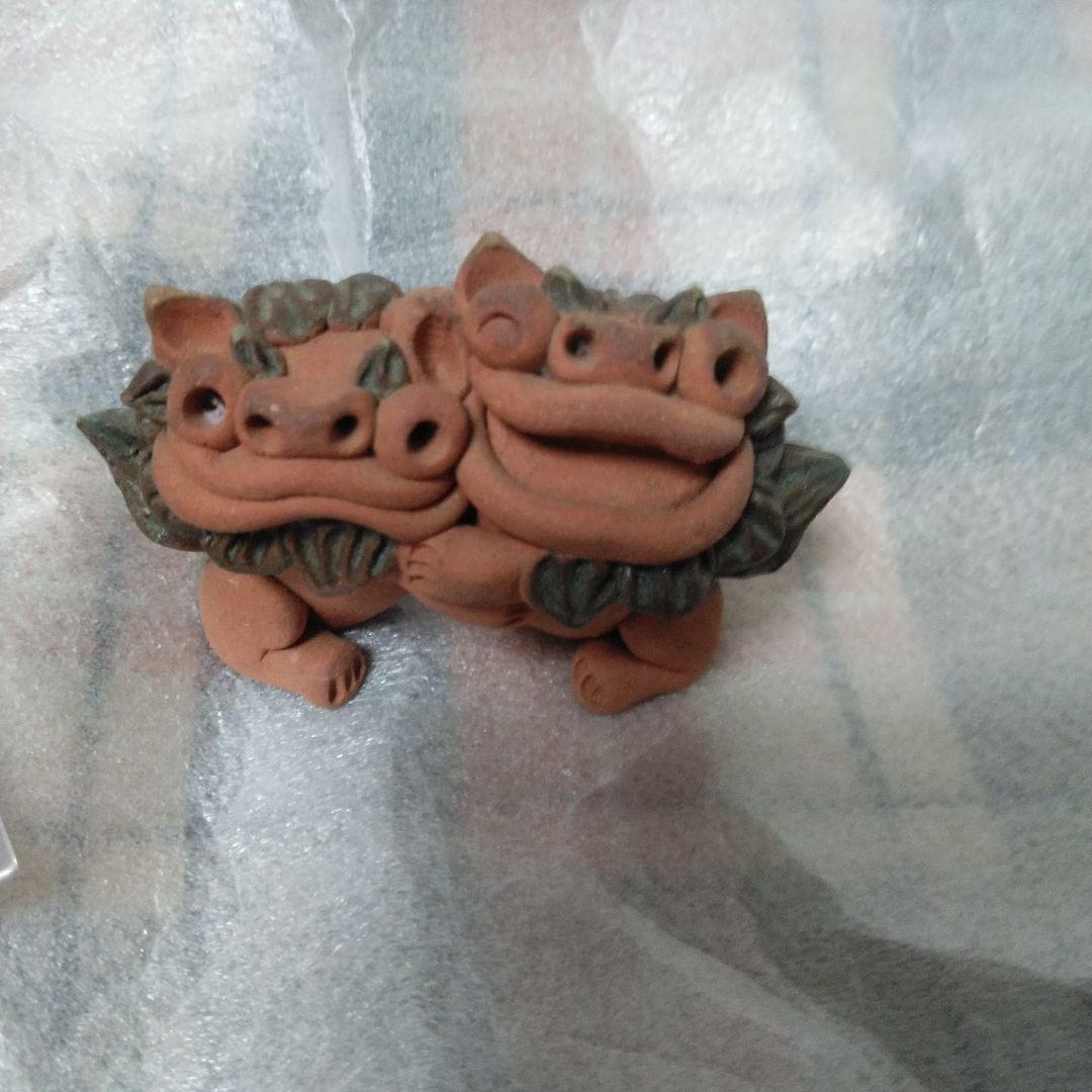 魚紋重焼　3.5寸皿　宮城須美子　宮陶 魚の絵柄 陶器の皿　1枚　おまけ付き