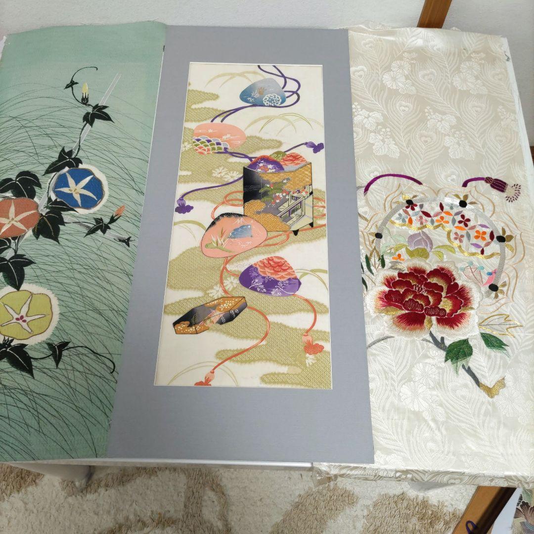 日本画 額と帯地 古布 - WWW.AQUAVENUS.JP