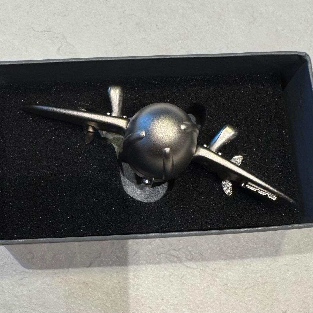 JAS 日本エアシステム 】 飛行機型時計 置き時計 - メルカリ