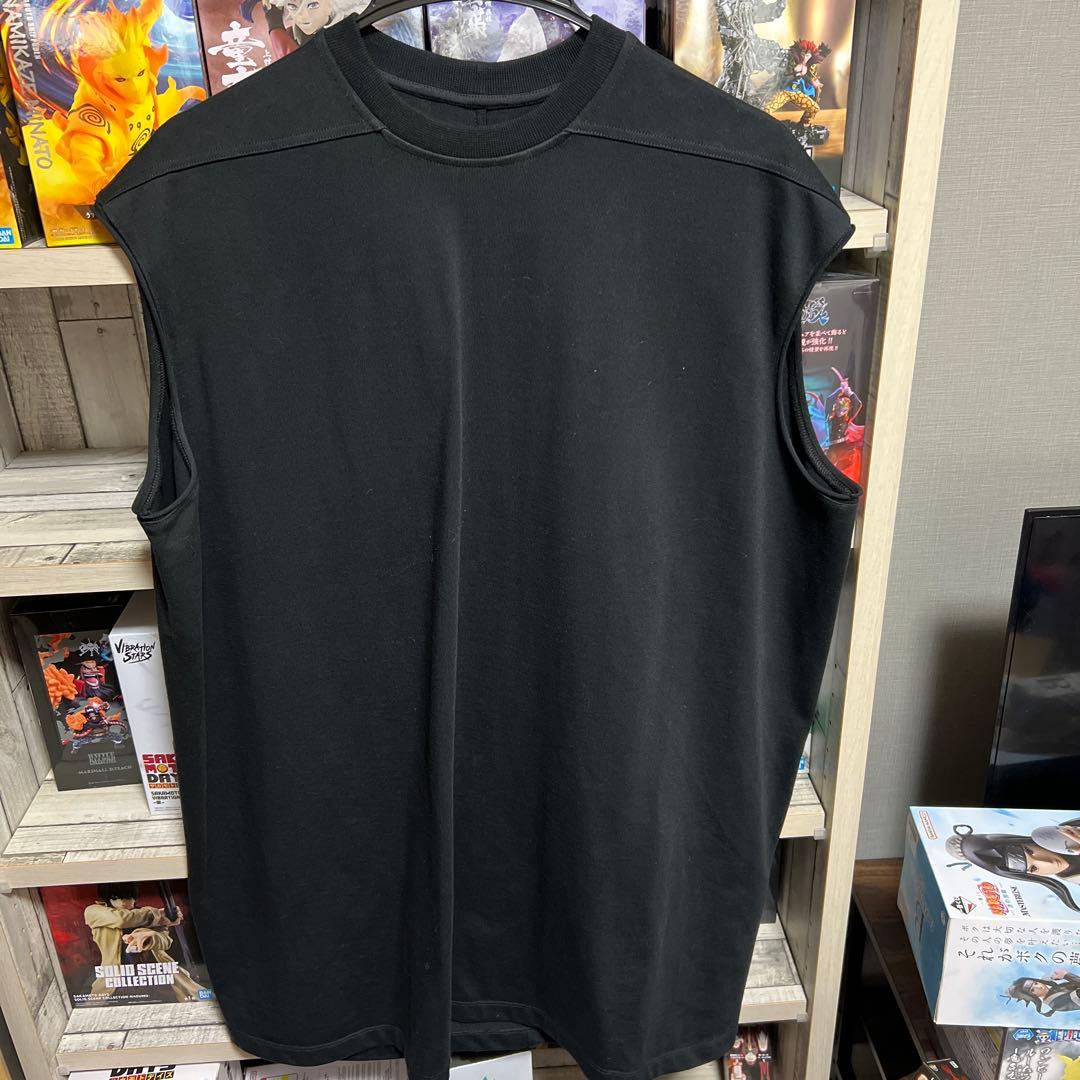 Rickノースリーブ RICK OWENS - 【24SS】ノースリーブ オーバーサイズ Tシャツ / TARP T