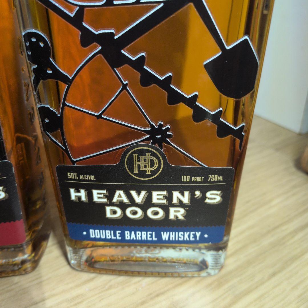 HEAVEN´S DOOR ストレートライウイスキー 他計3本。箱無し。未開栓。