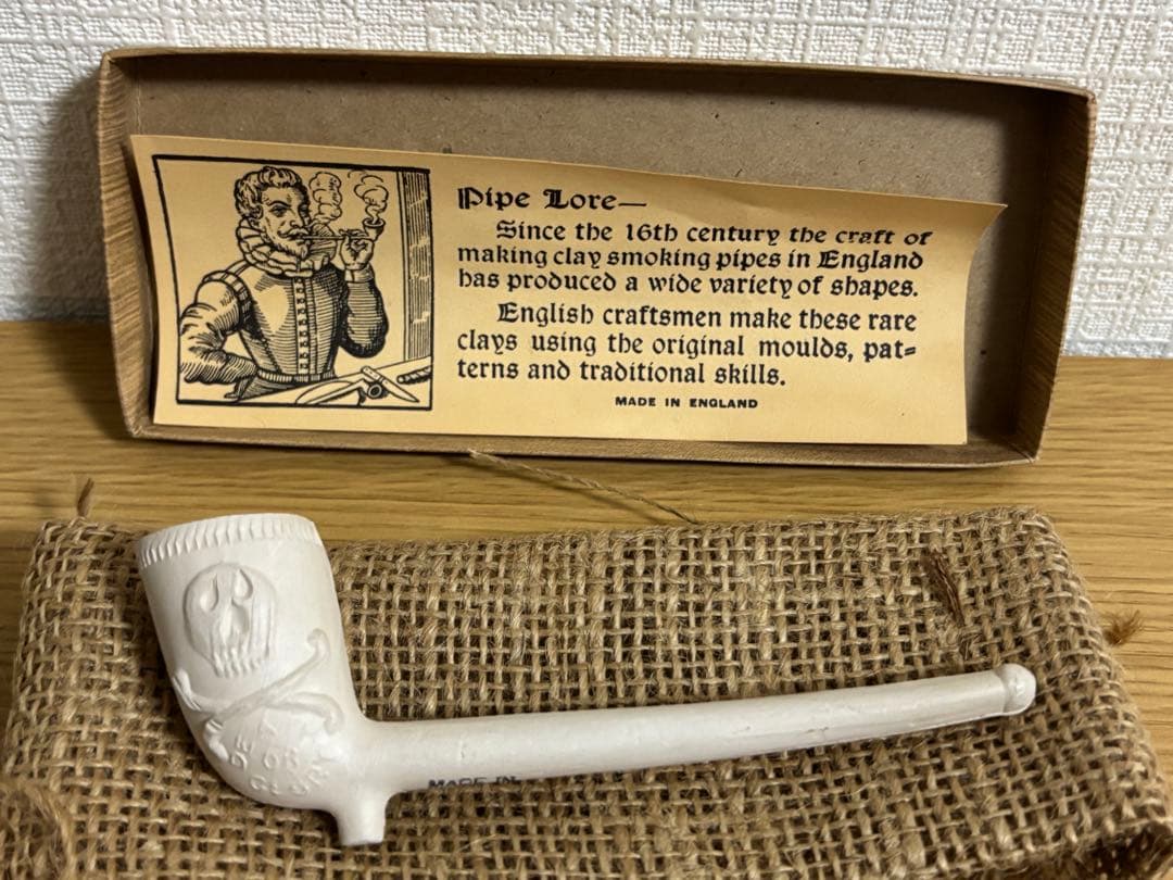 クレイパイプ イングランド製 JOHN POLLOCK & CO #1