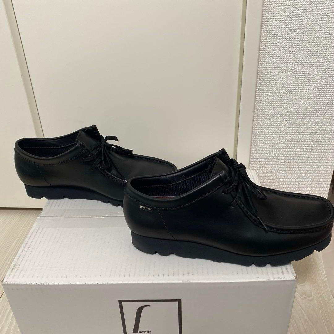 【状態◎】WallabeeGTX ワラビーゴアテックス ブラックレザー