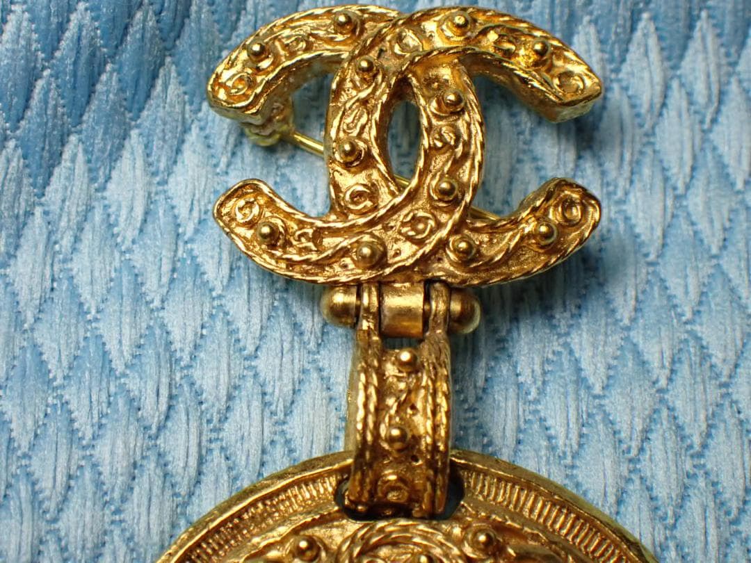 ○CHANEL シャネル○ブローチ○1994年秋冬○69.4 x 38.9 mm