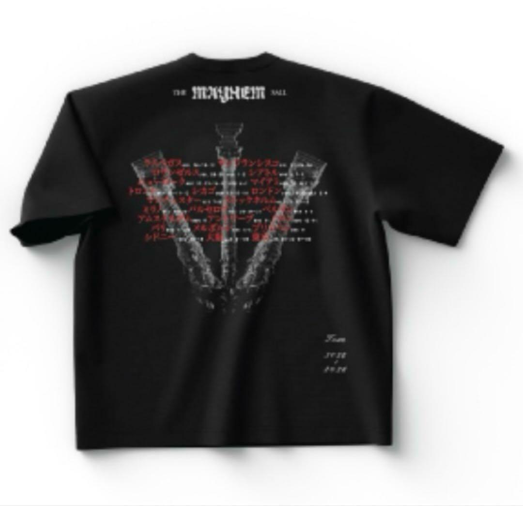 lady gaga JAPAN DATE BACK SS TEE XLサイズ - メルカリ