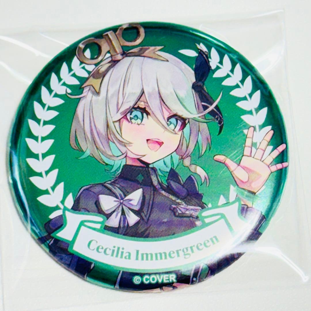 セシリア・イマーグリーン ホロライブEN 3rd Concert 缶バッジ