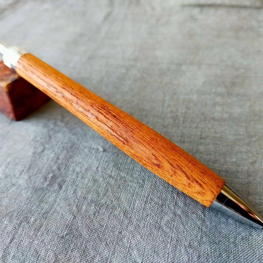 伊勢神宮 欅 ハンドメイド 木軸ボールペン G2 天然木 シルバー