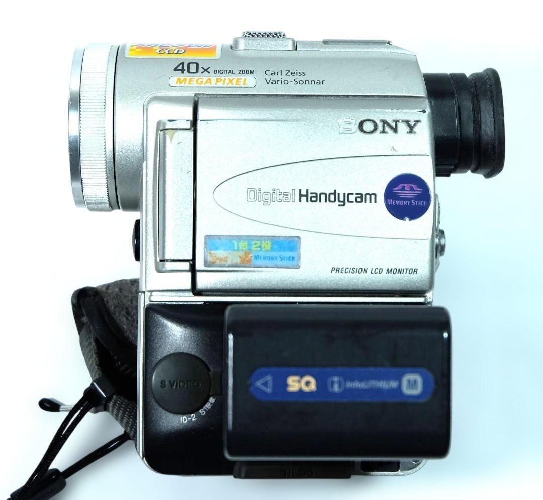 SONY miniDV DCR-PC100 ビデオカメラ本体付属品 [動作品]
