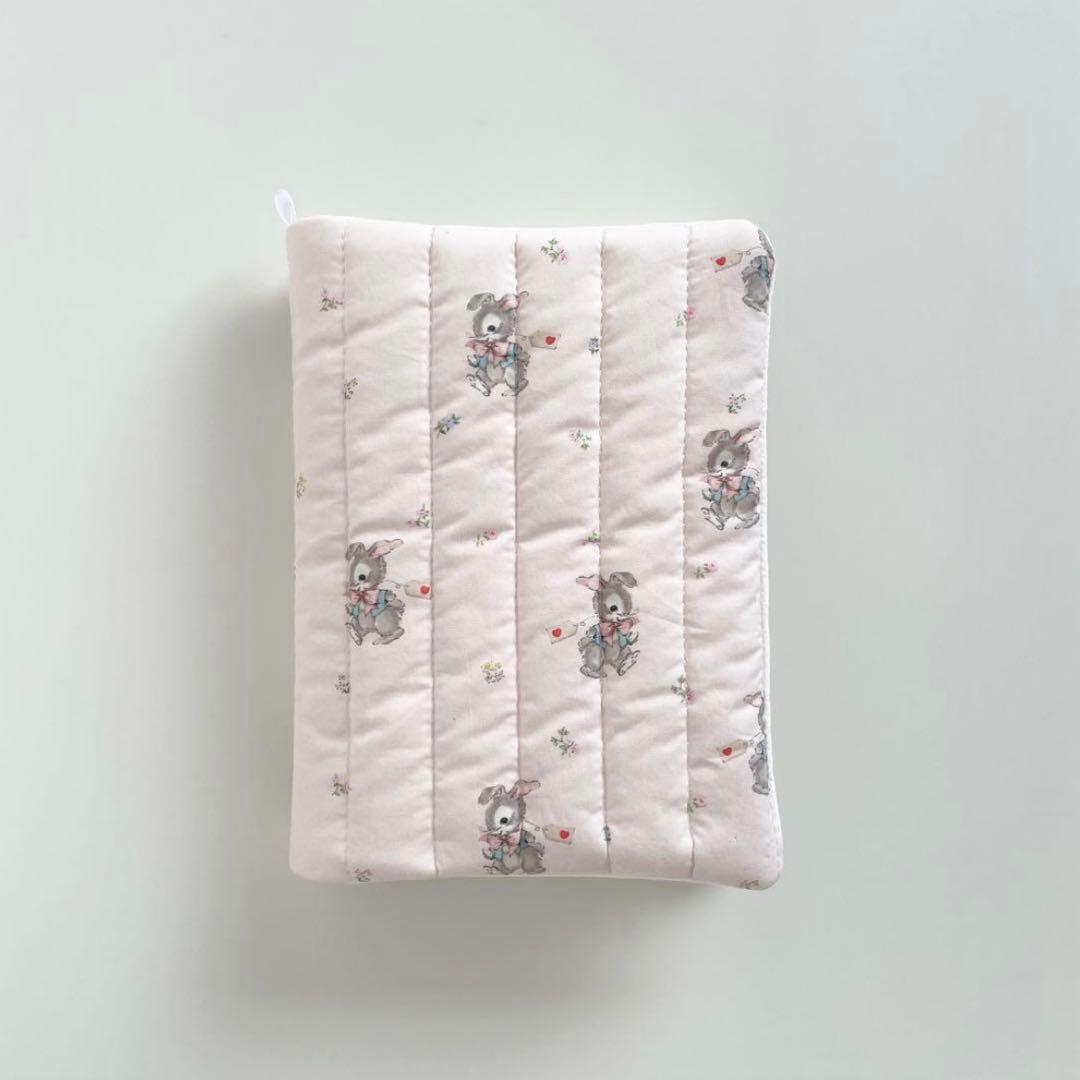 早い者勝ち 韓国 バインダー カバー 貯金 現金管理 ピンク うさぎ