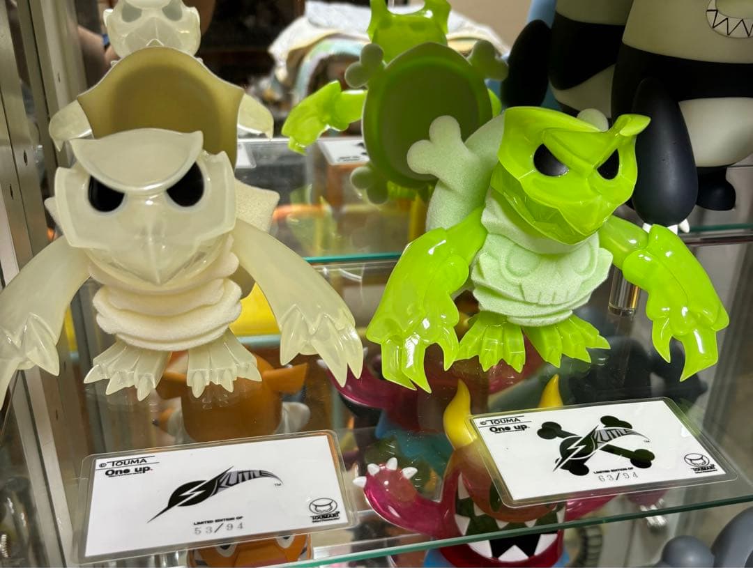 TOUMA フィギュア 4体セット モノクロ スカットル】グリッター