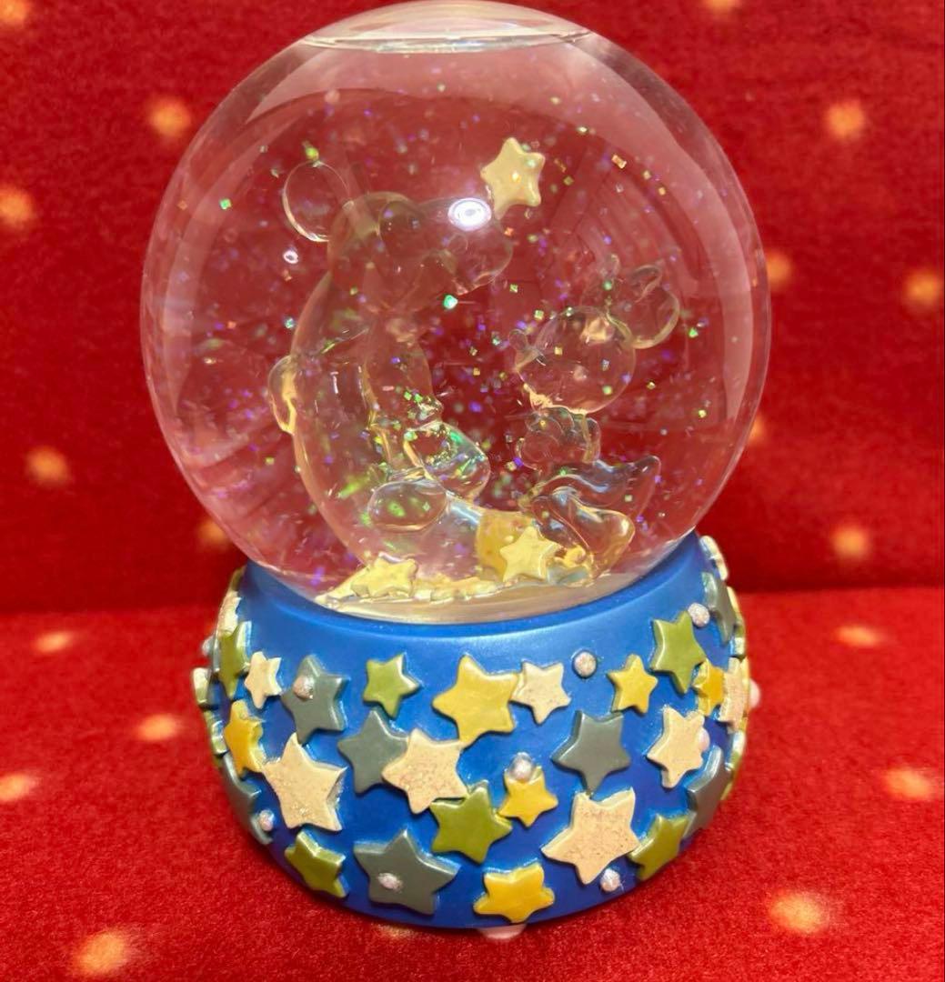 レア ディズニー スノードームオルゴール 星に願いを⭐︎ - メルカリ