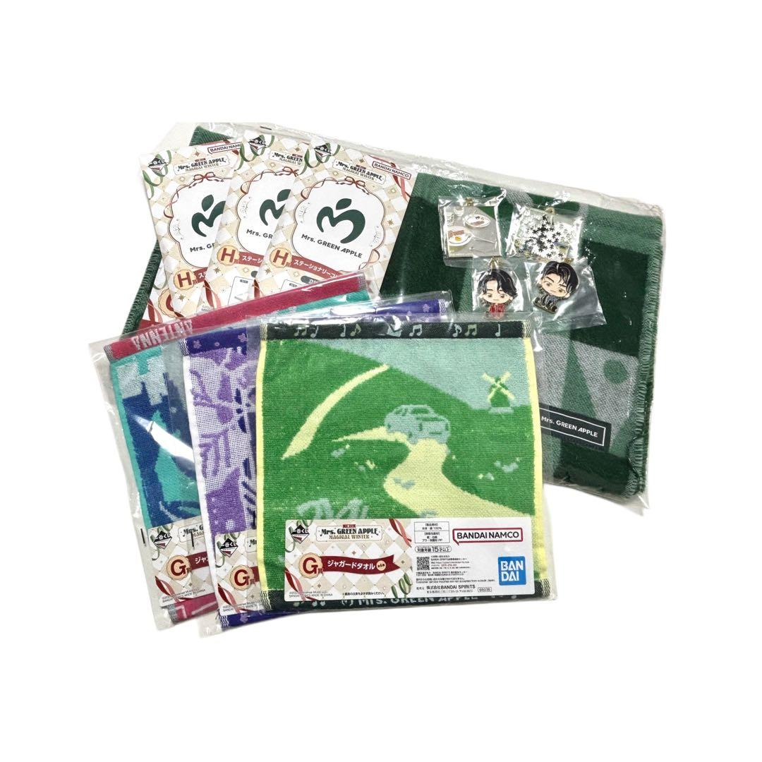 Mrs. GREEN APPLE 一番くじ C賞 ストール E賞 メタルチャーム - メルカリ