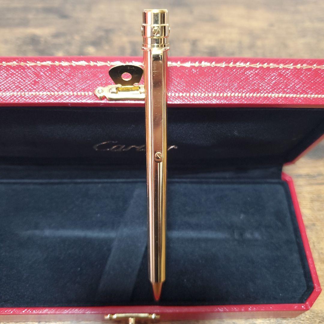 カルティエ サントス ボールペン ST150183 ゴールド