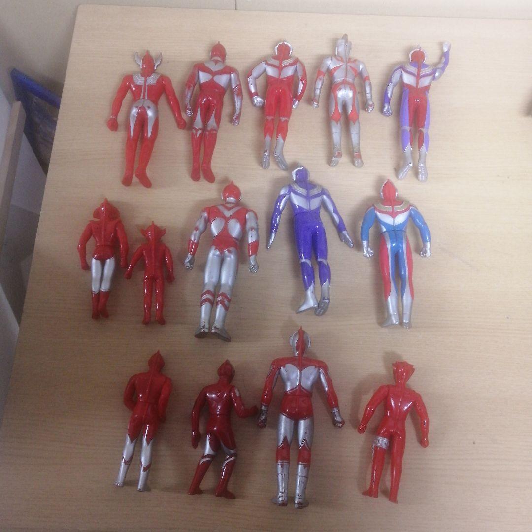 まとめ売り】ウルトラマン 仮面ライダー ウルトラ怪獣 戦隊 ソフビ人形