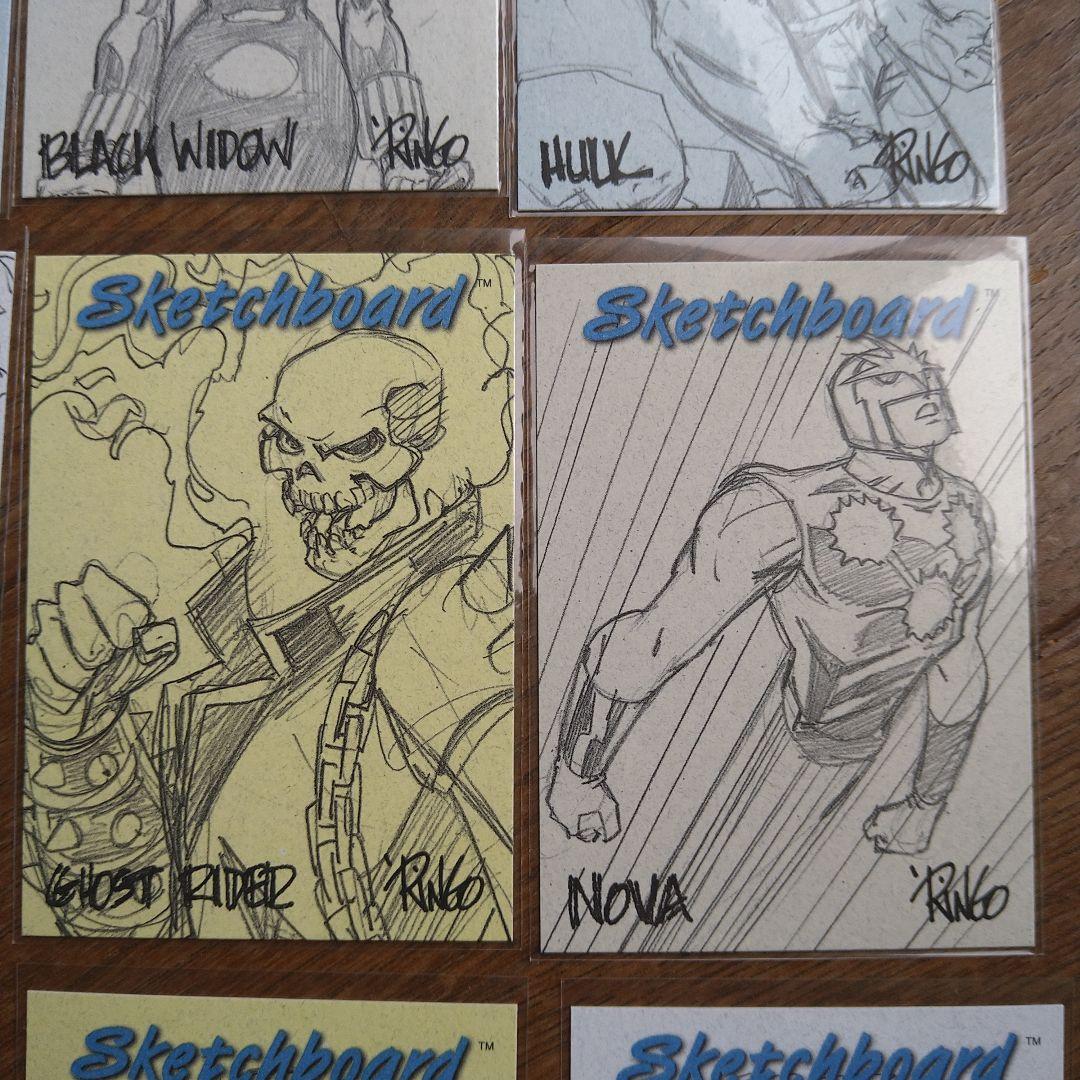 1998 SkyBox Sketchboard Cards 12枚