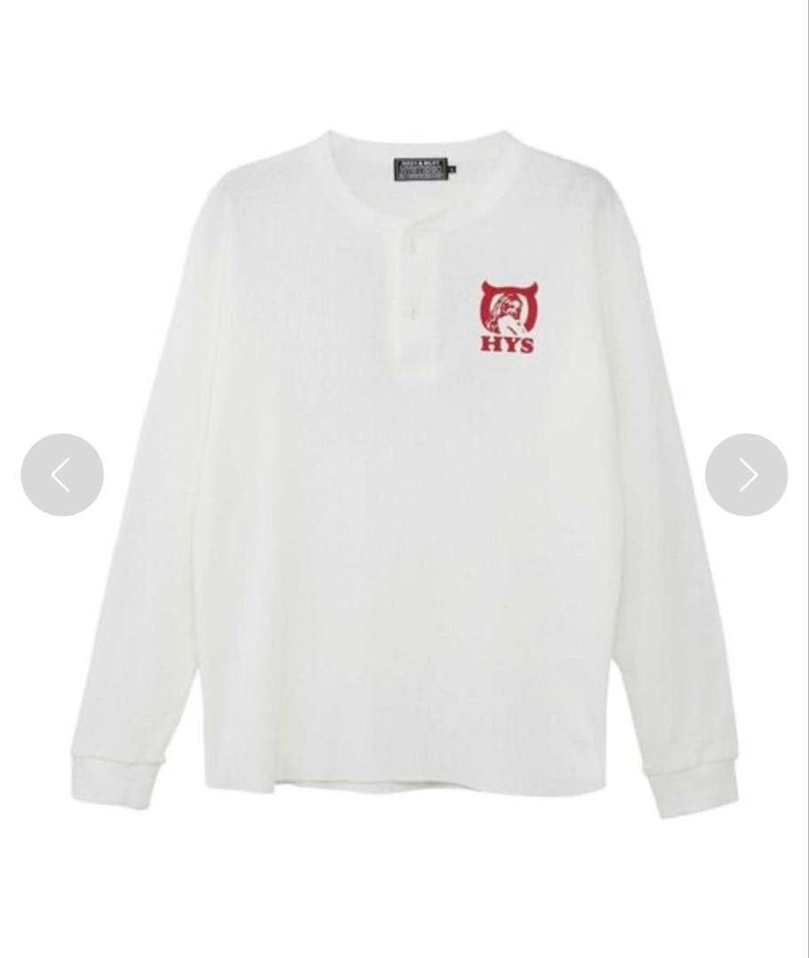 HYSTERIC GLAMOUR ヘンリーネック サーマル STYLING | HYSTERIC