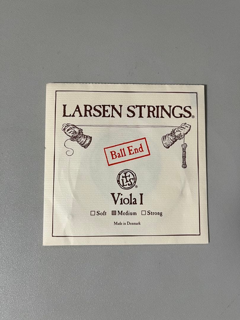 ヴィオラ弦 ラーセンA線×1 オブリガードD,G,C線×各1