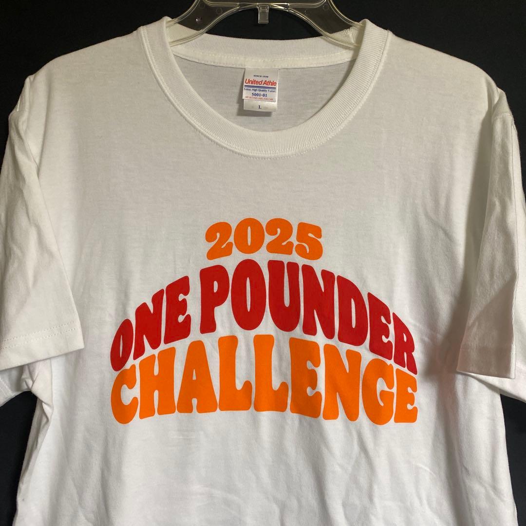 新品 L バーガーキングワンパウンダーチャレンジ Tシャツ 2025