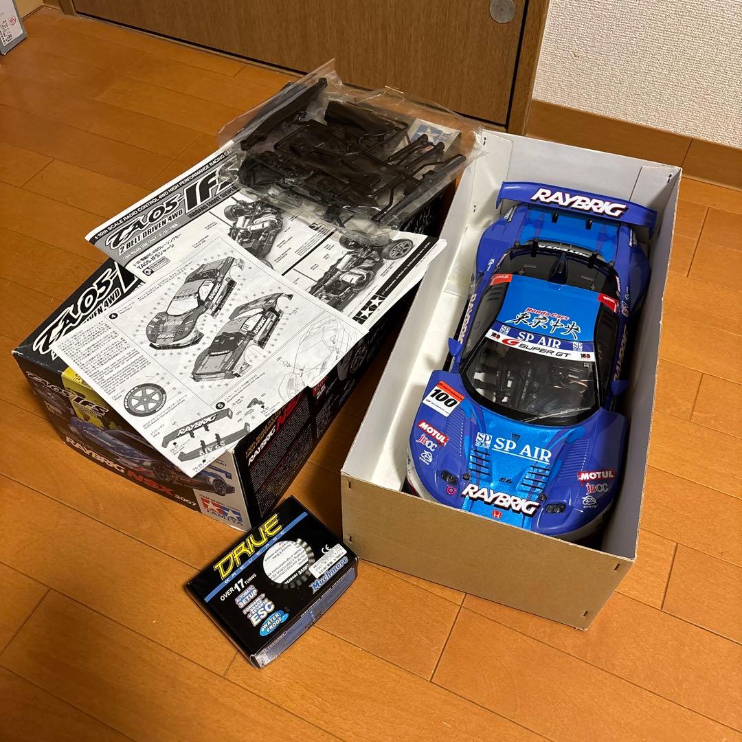 ホビーラジコン Tamiya RAYBRIG NSX 2007 1/10 RC TA05IFS