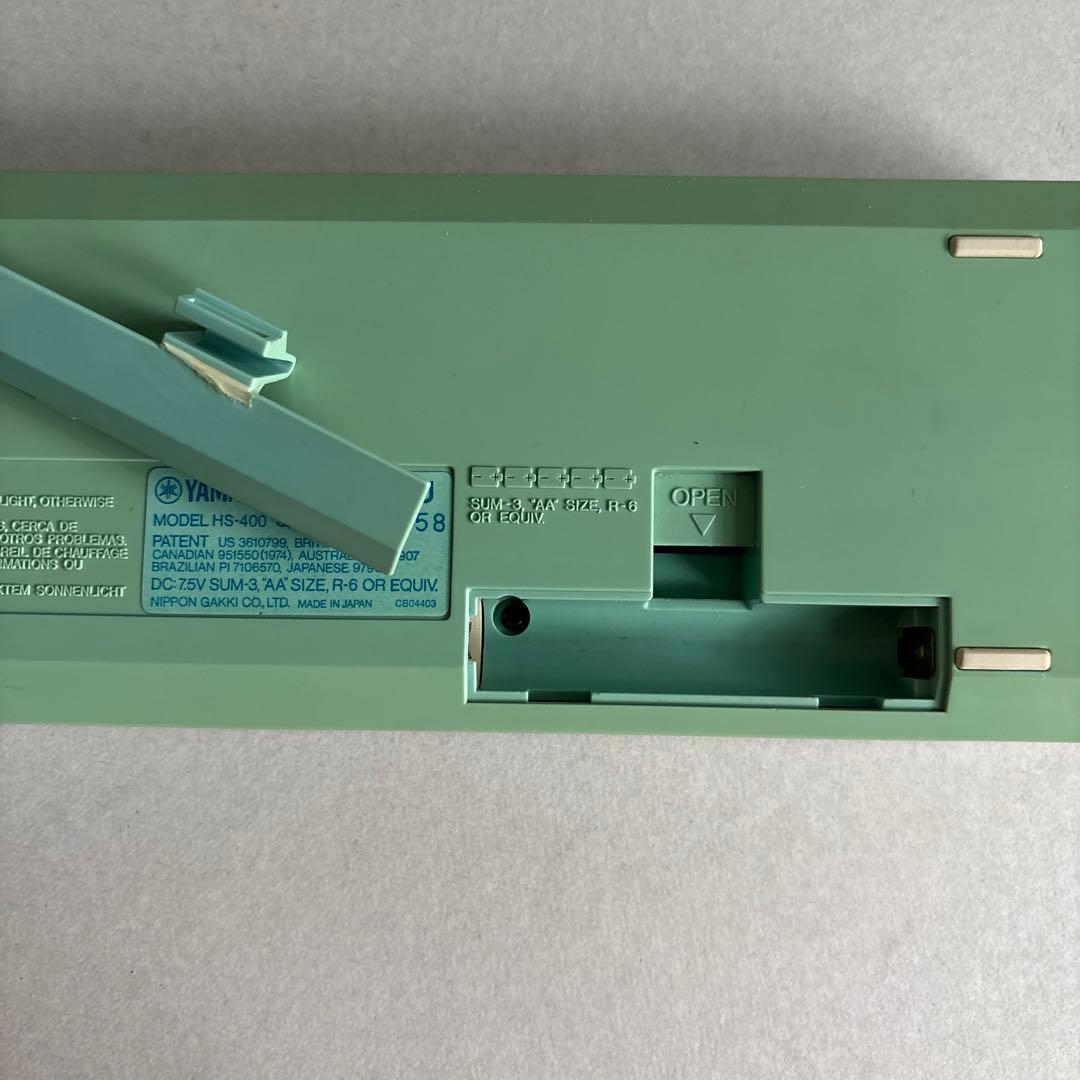 YAMAHA HandySound HS-400 グリーン 超希少・ビンテージ】Yamaha