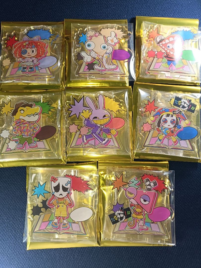 ✡️新品未使用✡️アメージングデジタルサーカス　アクリルぷちスタンド 8種コンプ