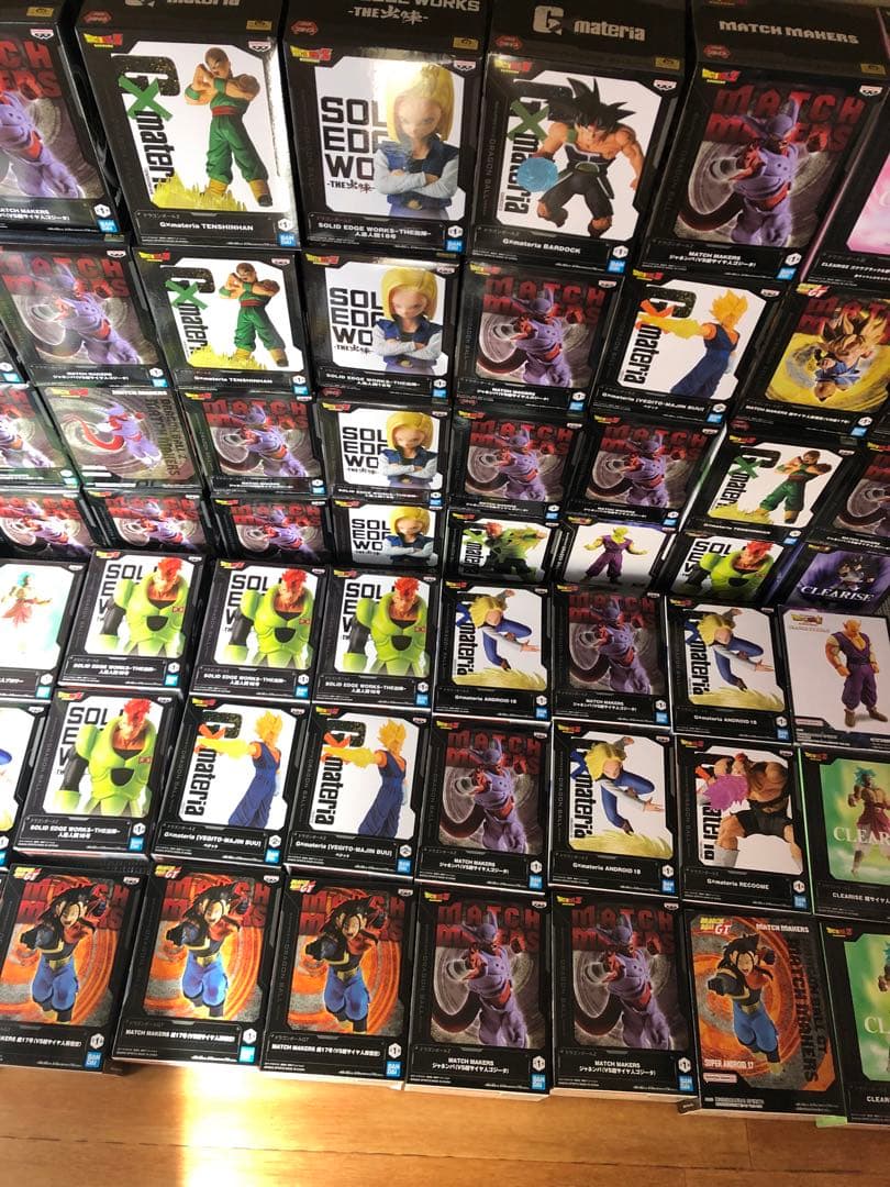 ドラゴンボール　フィギュア　ジャネンバ　ブロリー　16号　18号　出陣　63個