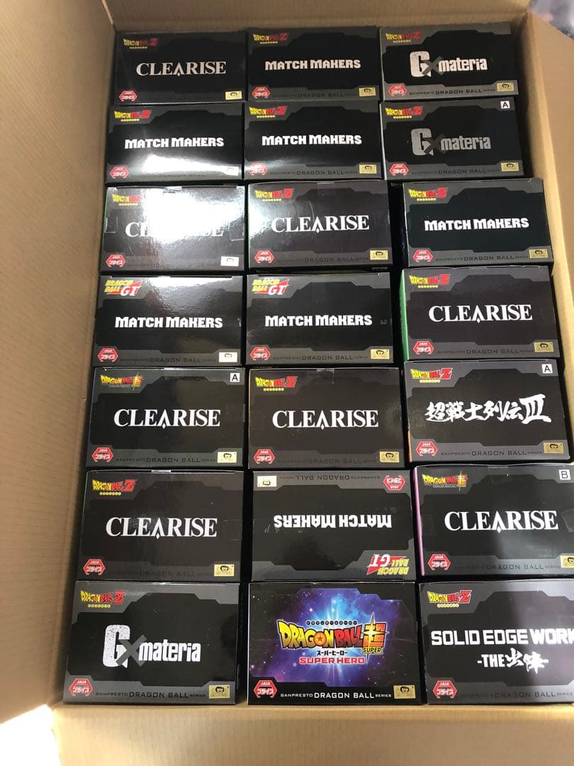 ドラゴンボール　フィギュア　ジャネンバ　ブロリー　16号　18号　出陣　63個