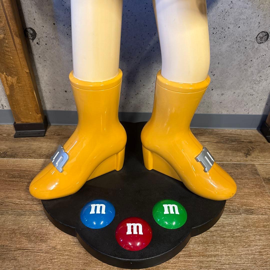 M&M's グリーン　キャラクター ディスプレイ　レア色
