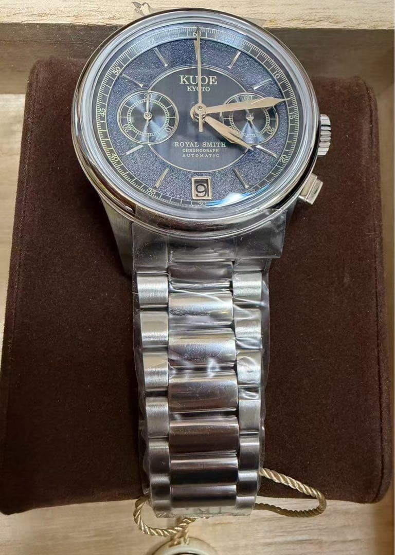  SMITH 90-012 自動巻き クロノグラフ サーモンピンク ブ