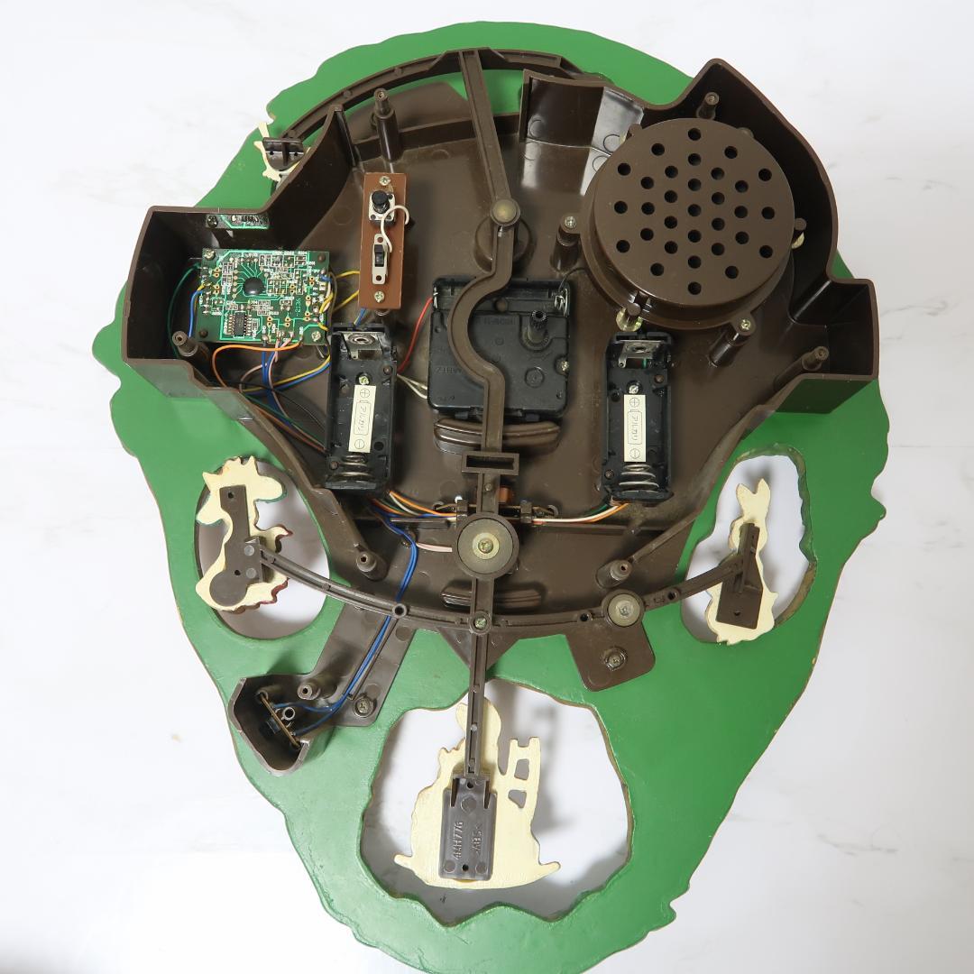 希少　ピーターラビット メロディ掛時計 4MH776