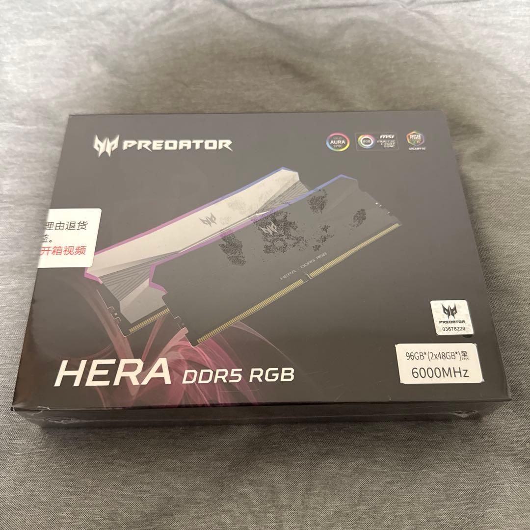 Acer PREDATOR HERA DDR5 c28 6000 48g*2