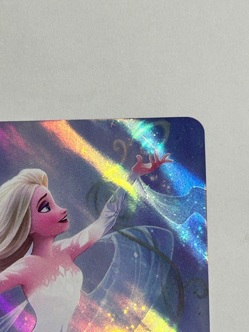 ディズニー カード　ロルカナ　エルサ　冬の精霊　エンチャンテッド