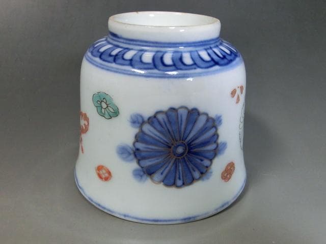 蕎麦猪口□伊万里 色絵 桐 鶴 菊 牡丹 5客セット 湯飲 骨董□ - メルカリ