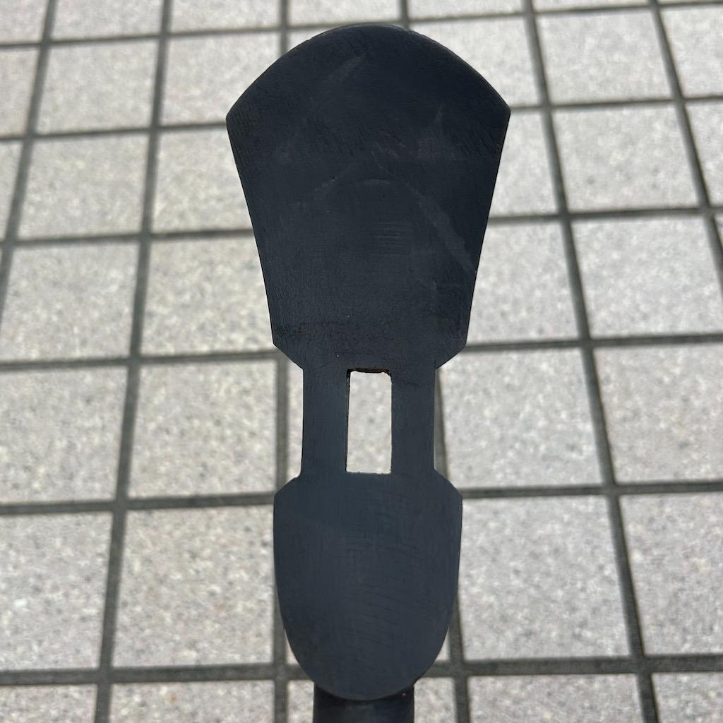 三線 棹 黒木 カミゲン 真壁型 沖縄 未塗装 伝統工芸士製作 - メルカリ