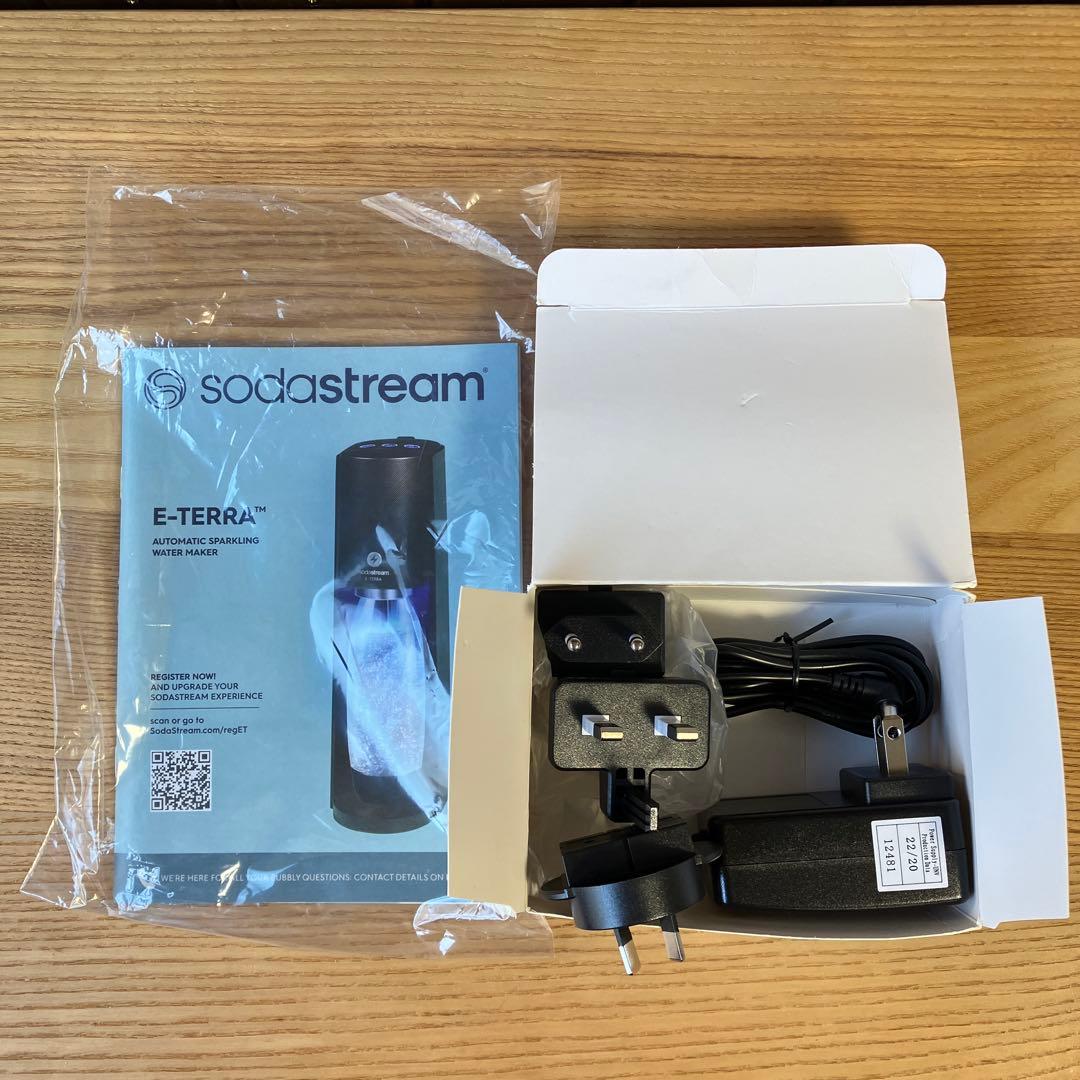 【超美品】sodastream E-TERRA ソーダストリーム イーテラ 黒