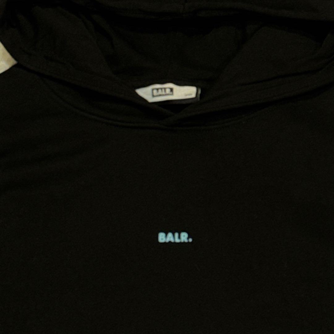 BALR. 日本限定 ゲームデイ ボックスフィット パーカー XXL 黒 美品