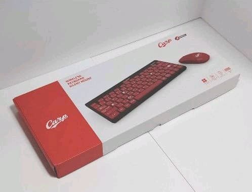 ファッション 広島カープ ワイヤレスキーボード＆マウス 【未使用品】