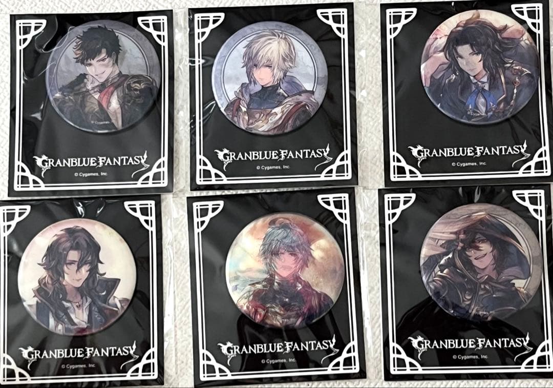 ベリアル チェンジング缶バッジ グラブル グランブルーファンタジー