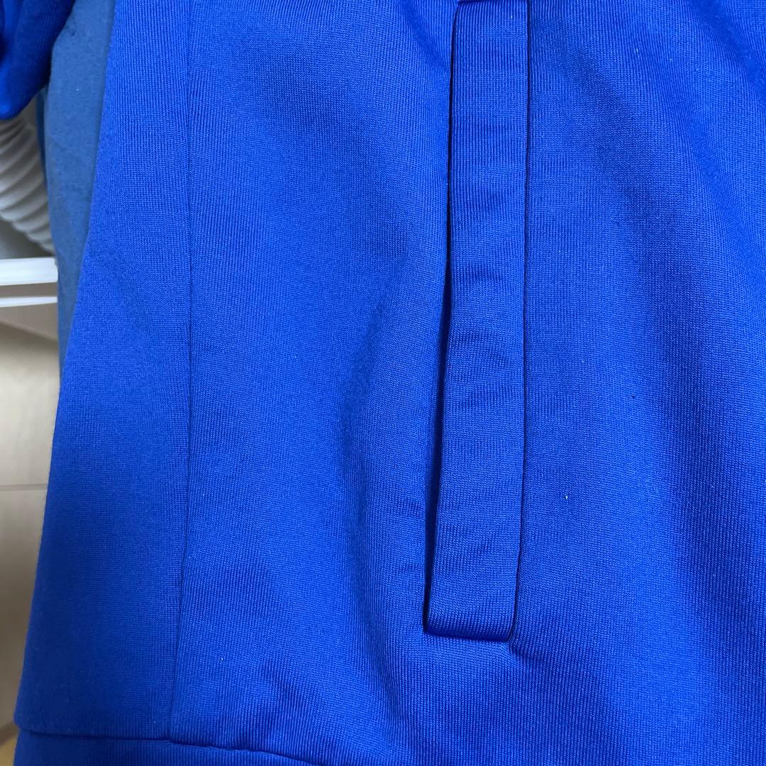 モンクレール　ジップアップパーカー　パーカー　XLサイズ　ブルー