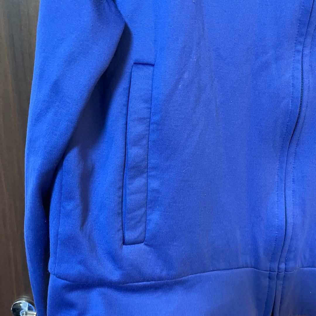 モンクレール　ジップアップパーカー　パーカー　XLサイズ　ブルー