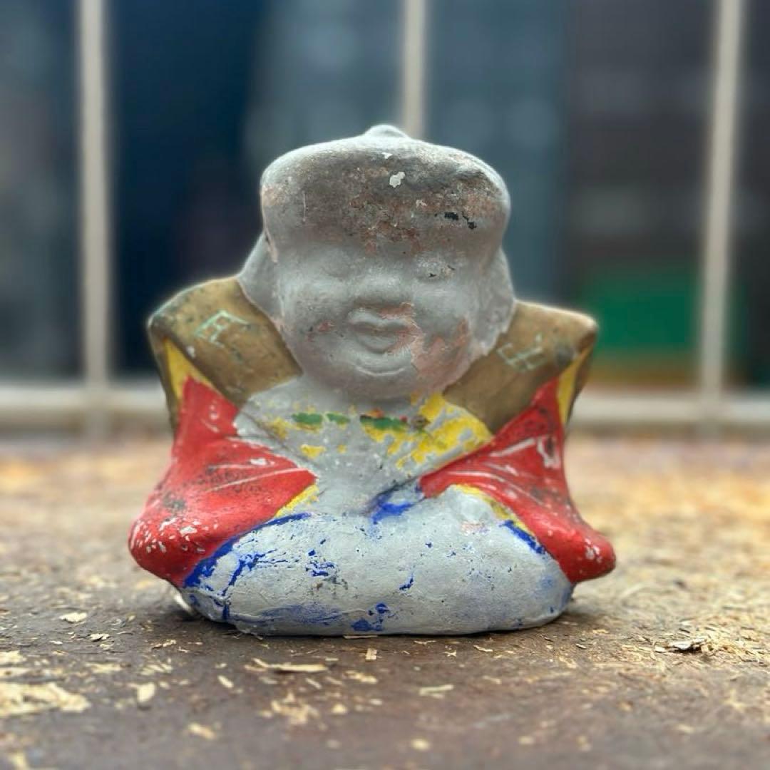 明治期頃 福助人形 土人形 郷土玩具 骨董品 呪物 明治期頃 福助人形 土人形 郷土玩具 骨董品 呪物