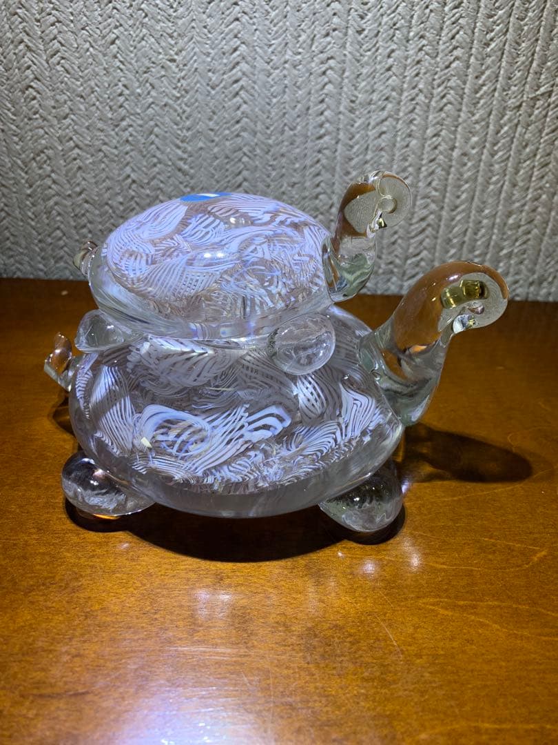 MURANOムラーノ親子亀 インテリア ベネチアングラス イタリア製