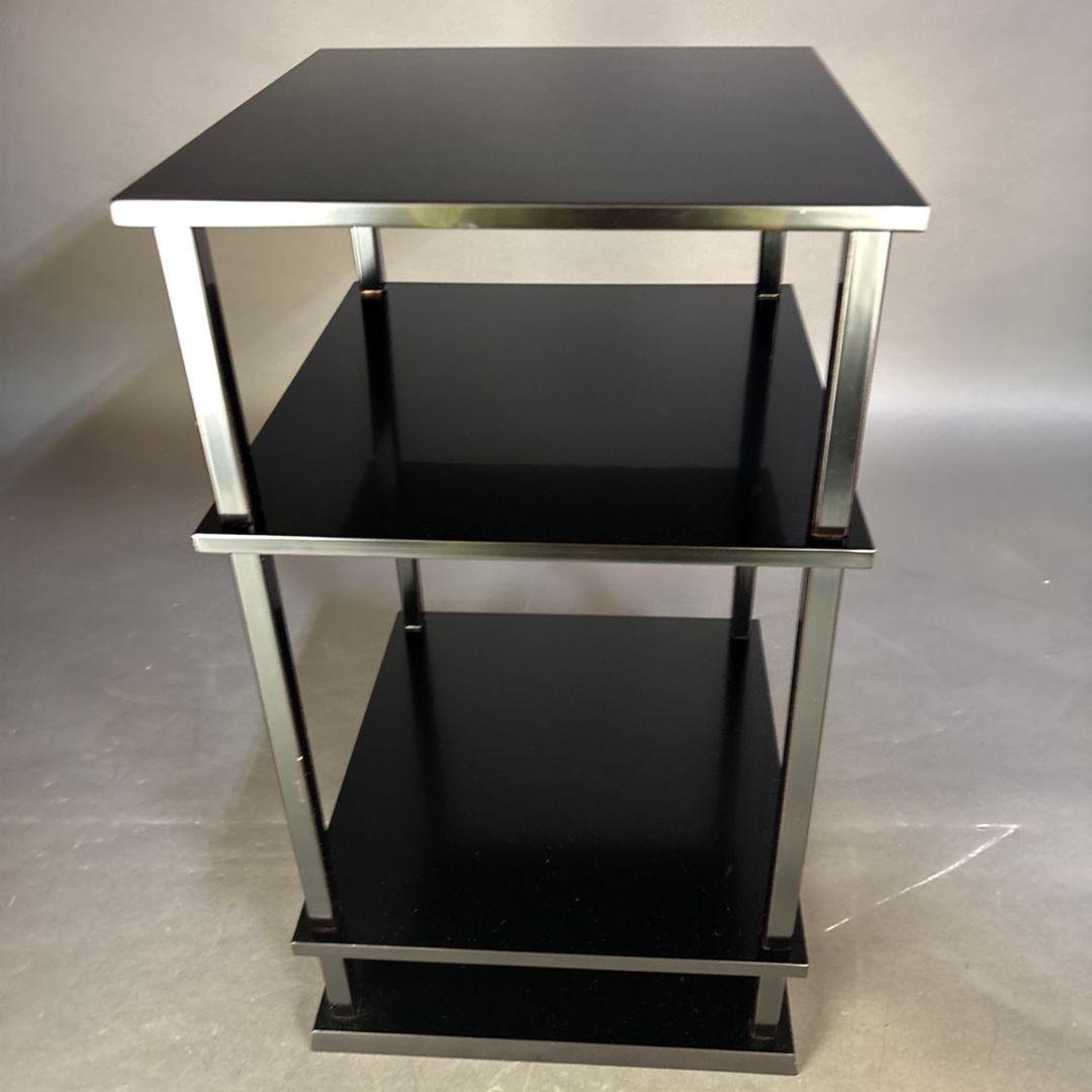 茶道具　塗師　宗春　米棚　共箱