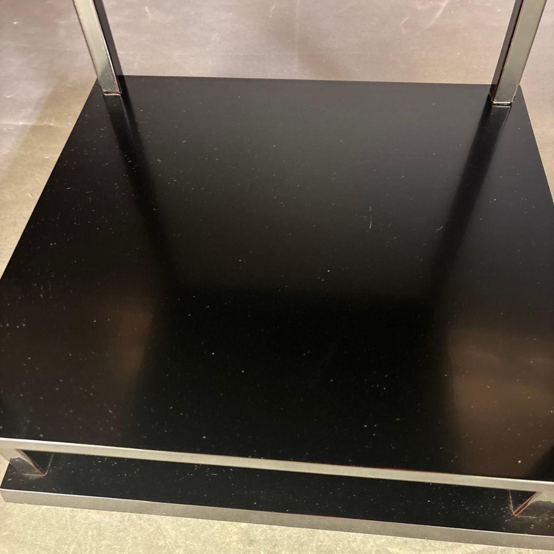 茶道具　塗師　宗春　米棚　共箱