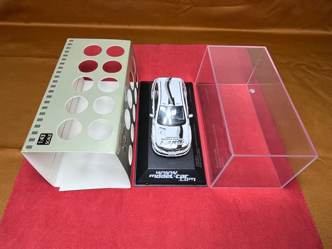インプレッサWRX STI 勝田範彦1/43 ラック仕様限定版