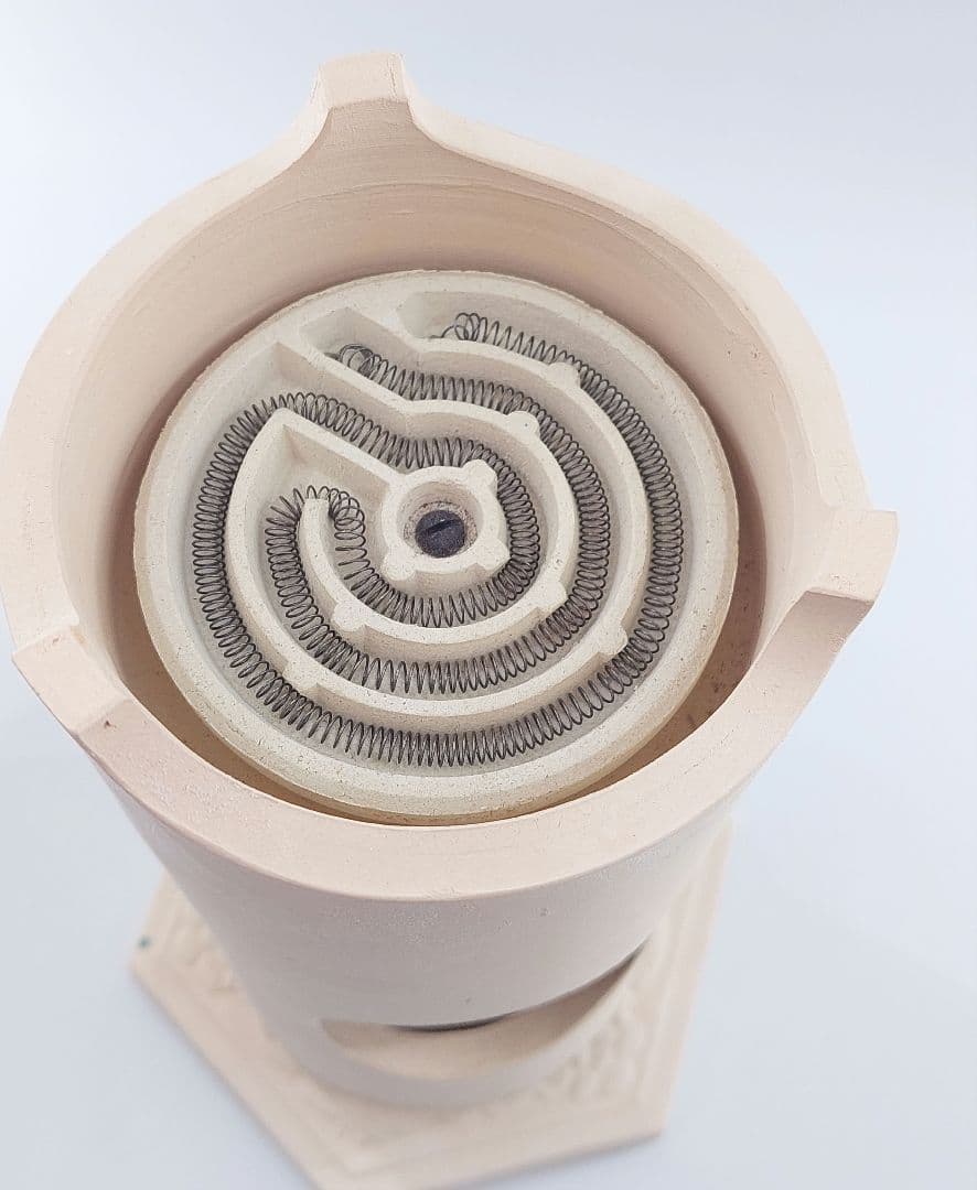 茶道具 白泥涼炉 電熱器 煎茶道具