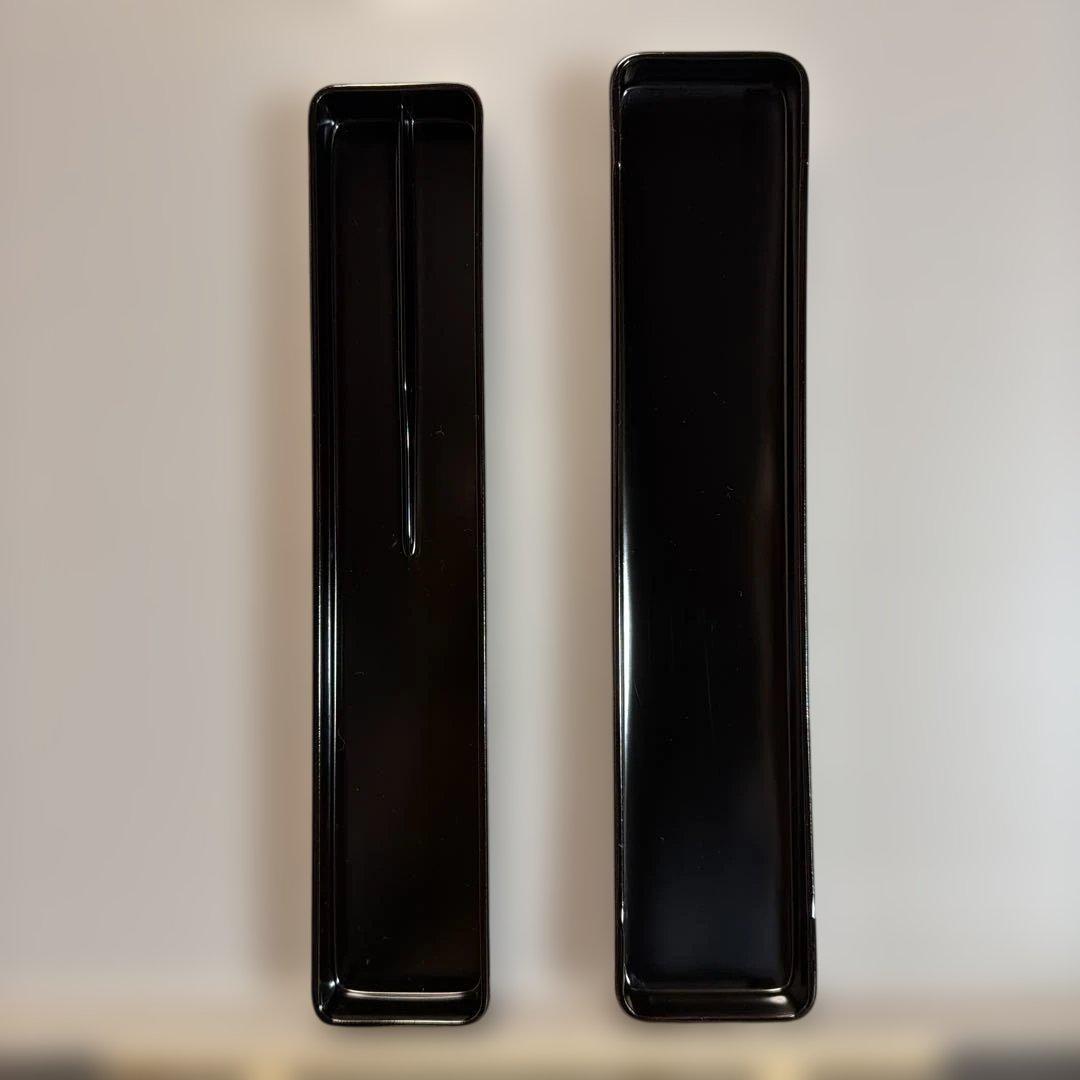 福島県の伝統工芸品 会津塗り（漆塗り）の筆箱　（110）