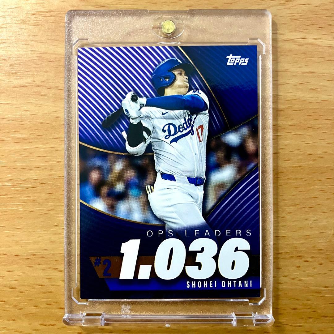 大谷翔平 2025 Topps Series 2 OPS Bests - メルカリ