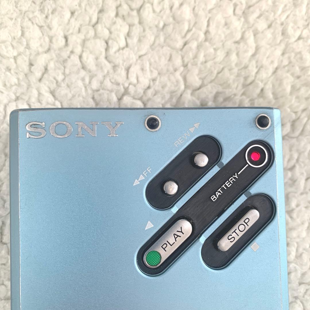 ジャンク】【希少】SONY Walkman WM-DD ブルー カセットテープ