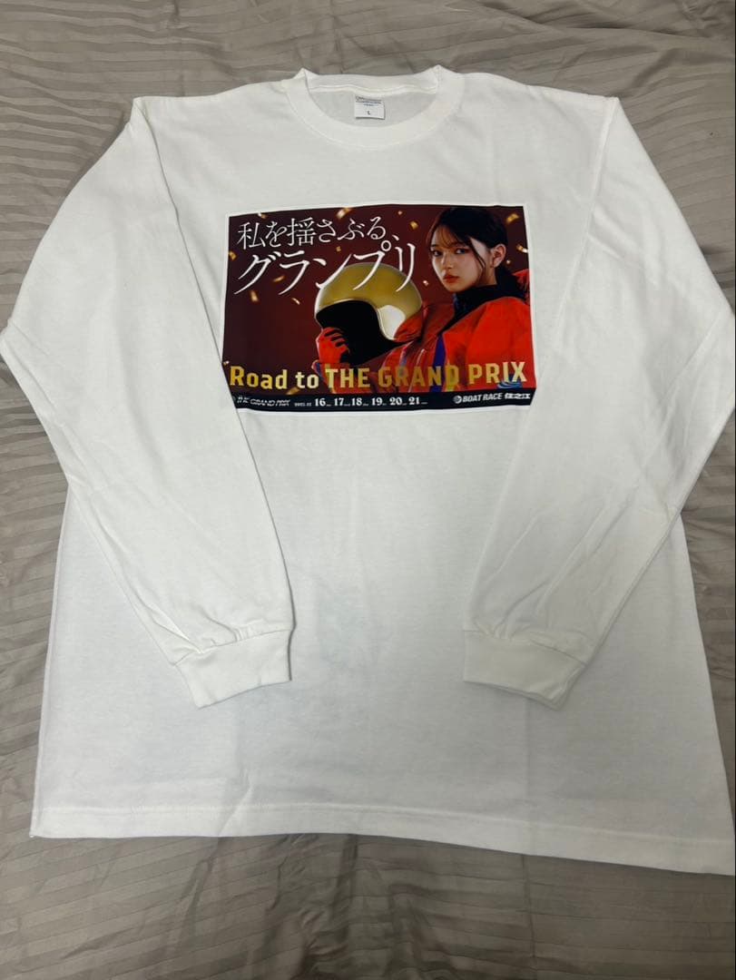 福留光帆【直筆サイン入りロングTシャツ】【非売品】ボート住之江SG第40回GP